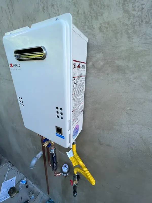 Tankless water heater installation for Kings Point Condominiums homes